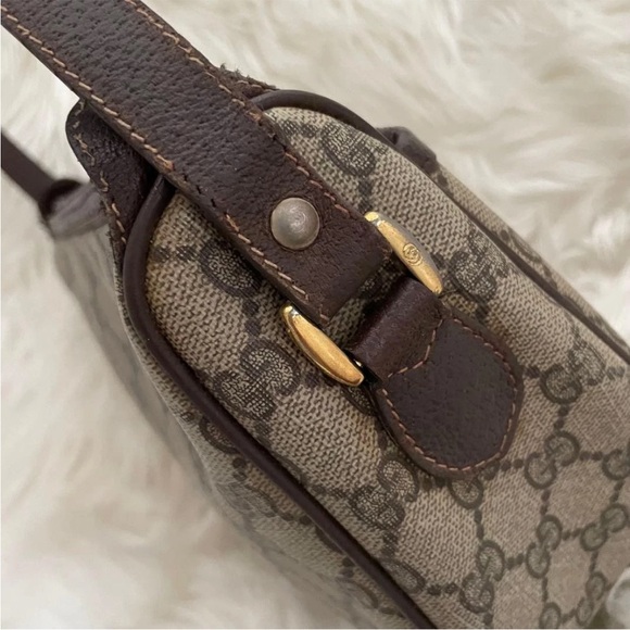 Gucci Beige and Dark Brown Shoulder Bag - Picture 6 of 16